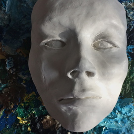 Luise Andersen: 'dearling s faces IIIA MAY 5 2015', 2015 Clay Sculpture, Abstract. Artist Description:  May 5, 2015- needed to express more. . other face served its purpose . . expressed different feel. . since gone now. . 'it' went too. . so this is today' s feel. . created with the head/ visage expression of prior sculpted head. .mout / lips other. . eyes. . cheek bones. . worked it all. . and do ...