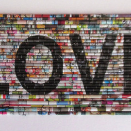 Laurie Brown Artwork Love Vol 1, 2014 Paper, Love