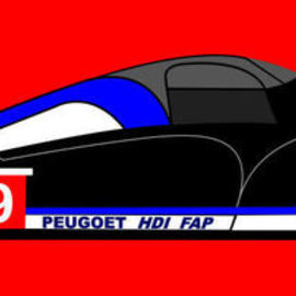 Inspired by Peugeot 908 HDi FAP By Asbjorn Lonvig