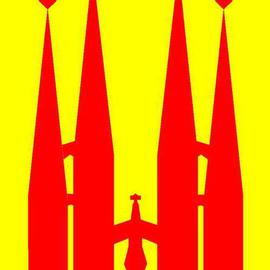 Spain Six Sagrada Familia Barcelona Skyline, Asbjorn Lonvig