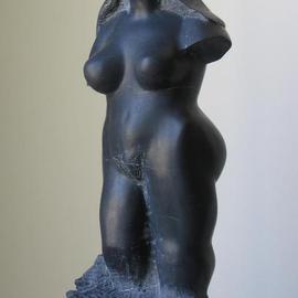 Lou Lalli: 'Black Venus', 1995 Stone Sculpture, Figurative. Artist Description: China black marble...