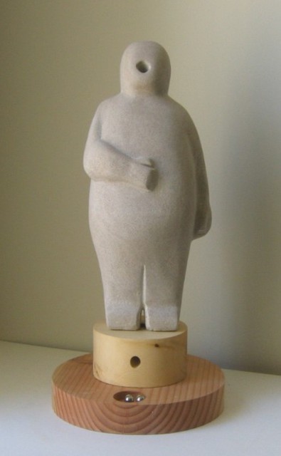 Lou Lalli  'Feed Me III', created in 2009, Original Sculpture Stone.