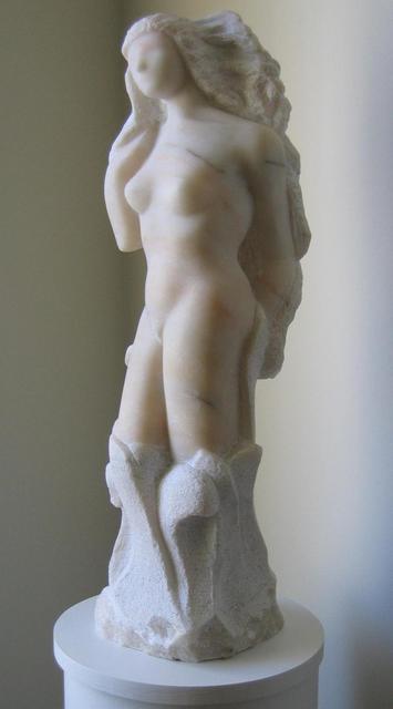 Lou Lalli  'Primavera', created in 1996, Original Sculpture Stone.
