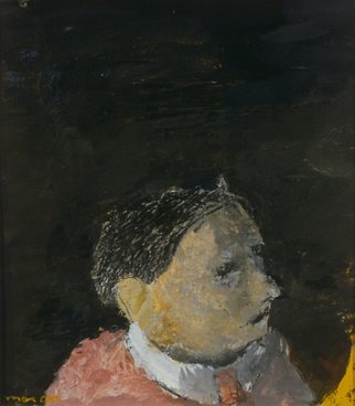 Malcolm Moran: 'the glutton', 1997 Other Painting, Archetypal. portrait, people...