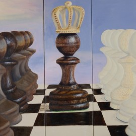 Mantas Naulickas: 'i want to be a ruler', 2021 Oil Painting, Still Life. Artist Description: And among them can be exclusive . . .  three parts...