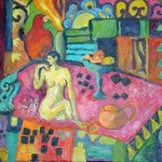 Nude In A Landscape, Carolyn Alston Thomas