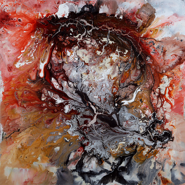 C. Mari Pack  'Depth Or Surface', created in 2015, Original Painting Acrylic.