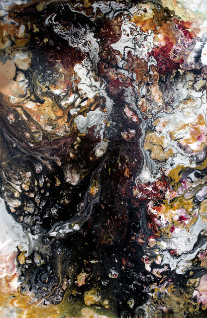 C. Mari Pack  'Desire To Live Desire To Die', created in 2015, Original Painting Acrylic.