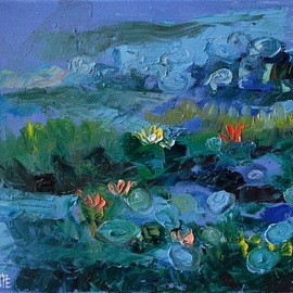water lilies 14  By Marino Chanlatte