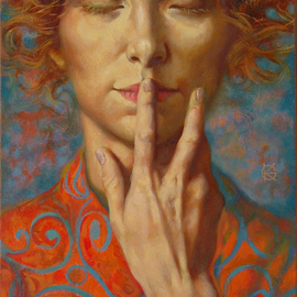 Yaroslav Kurbanov: 'touch', 2009 Oil Painting, Figurative. Artist Description: TOUCH...