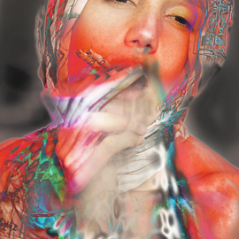 Mauro Lopes: 'smoke allucination', 2007 Other Photography, Fantasy. Artist Description: artist view...