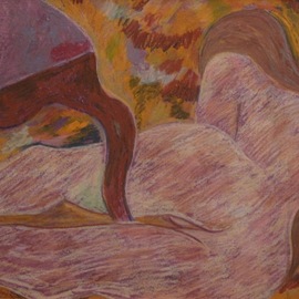 nude with chair By Michael Iskra