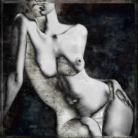 Michael Regnier: 'Curvy Woman', 2008 Other Photography, nudes. Artist Description:  Prints are archival pigment on acid free cotton rag paper utilizing the latest fine- art digital print making techniques, and printed personally by me. ...