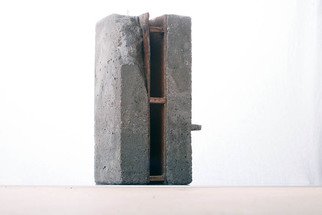 Mikael Hansen: 'model', 1995 Other Sculpture, Architecture. Model in cement and wood for public sculpture in large scale...