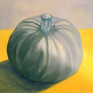 Marilia Lutz: 'Blue squash', 2011 Oil Painting, Still Life. Oil on canvas...
