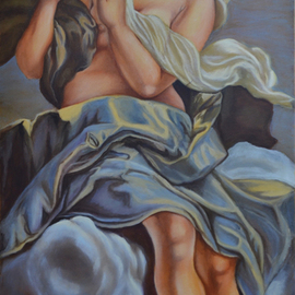 Rosa Protopapa: 'artemisia', 2018 Oil Painting, Figurative. 
