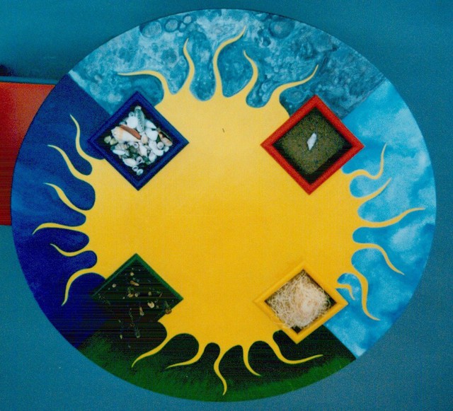 Michelle Scott  'Childrens Table Detail', created in 1996, Original Woodworking.