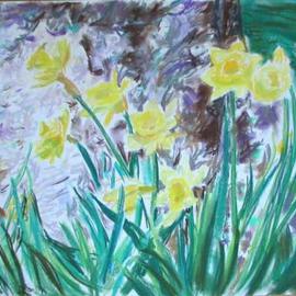 breezy daffodils  By Michael Garr