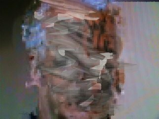 Nancy Bechtol: 'DIGITAL MINDSET SERIES MIDWAY THOUGH THOUGHT', 2015 Other Photography, Abstract Figurative. approx. size. inquire. ready to hangDURST LAMDA on metallic ON MUSEUM QUALITY DIBOND WITH UV COATINGnowhere, somewhere, 404 code, text...