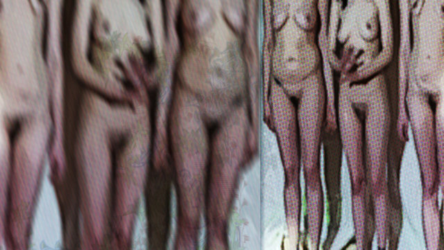 Artist Nancy Bechtol. 'Tres Muses ' Artwork Image, Created in 2013, Original Photography Mixed Media. #art #artist