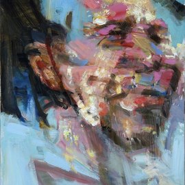 Eugene Segal: 'man', 2018 Oil Painting, Portrait. Artist Description: ARTIST: Eugene SegalWORK: Original Oil Painting, Handmade artwork, One of a KindMedium: Oil on CanvasYEAR: 2018STYLE: Expressive and gesturalSUBJECT: ManSIZE: 50  x 70  x 2  sm,Stretched on wooden bar, Gallery to hang, Varnished , including UV protection. My artworks will be shipped ...