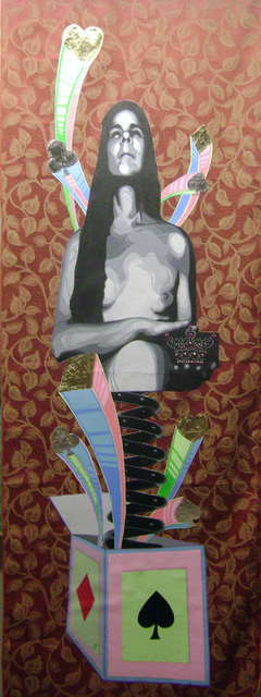 Artist Eduardo Acevedo. 'Queen Luck' Artwork Image, Created in 2011, Original Painting Acrylic. #art #artist