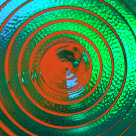 C. A. Hoffman: 'Concentric Color II', 2009 Color Photograph, Abstract. 