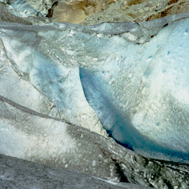 C. A. Hoffman: 'Mendenhall Glacier II  Tongass National Forest AK', 2009 Color Photograph, Landscape. Artist Description:  Another photo of the Mendenhall Glacier.  To think that I was actually landing in a helicopter and walking on a glacier! I had always dreamed of this! ...