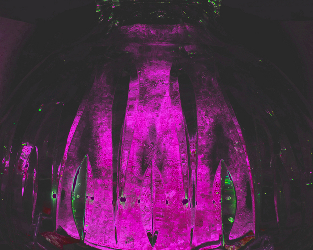 Artist C. A. Hoffman. 'Nexiuums Purple Dome' Artwork Image, Created in 2009, Original Drawing Pencil. #art #artist