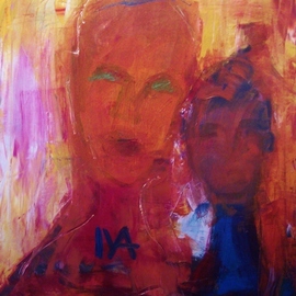 Ivana Kosanovic: 'Insieme', 2012 Oil Painting, Portrait. 