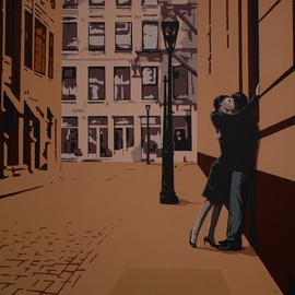 urban kiss  By Peter Seminck