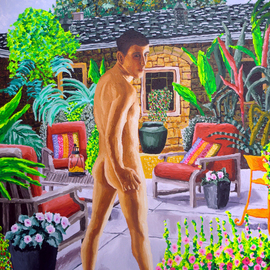 Gay Art Paintings Queer Artist Raphael Perez , Raphael Perez