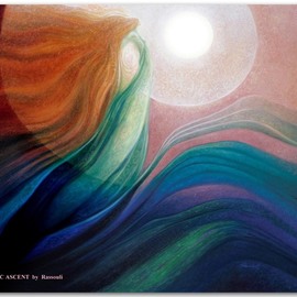 Freydoon Rassouli: 'harmonic ascend', 2000 Oil Painting, Abstract Figurative. Artist Description: A sensual, Erotic, Conceptual, Expressionism painting by Freydoon Rassouli  ...