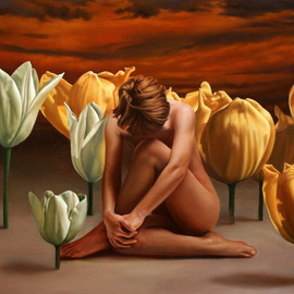 Renso Castaneda: 'No tittle', 2008 Oil Painting, Surrealism. Artist Description:  Oil on canvas ...