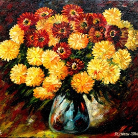 Yosef Reznikov: ' Flovers ', 2013 Other Painting, Still Life. Artist Description:   Still life, flowers, roses, original, painting, bouquet of roses bouquet  ...