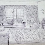 Done In Sketch Pen: Drawing Room, Rashid Hamza