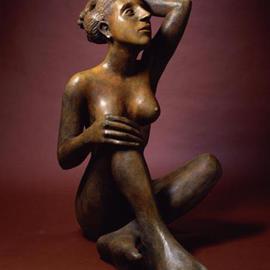 Mavis Mcclure: 'Naima', 2004 Bronze Sculpture, Figurative. 