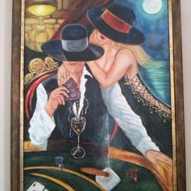 Rosica Simeonova: 'Casino', 2012 Oil Painting, Portrait. Artist Description:                      oil painting                     ...