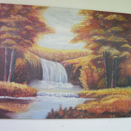 Rosica Simeonova: 'autumn', 2012 Oil Painting, Floral. Artist Description:                oil painting               ...