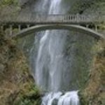 Multnomah Falls Panoramic By Ralph Andrea