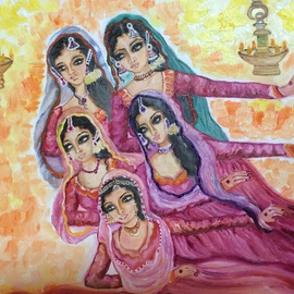 Dancing girls  By Sangeetha Bansal