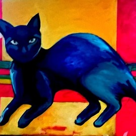 Blue cats By Sarangello Raquel