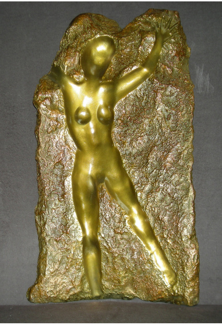 Scott Mohr  'Through The Veil', created in 2004, Original Sculpture Stone.