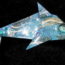 dolphins tails told pin ornament By Richard Lazzara