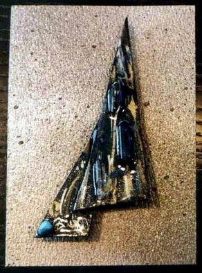 Richard Lazzara: 'laster pin ornament', 1989 Mixed Media Sculpture, Fashion. laster pin ornament from the folio LAZZARA ILLUMINATION DESIGN is available at 