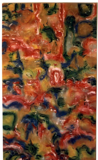 Richard Lazzara  'My Garden In Bloom', created in 1988, Original Pastel.