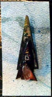 Richard Lazzara: 'rocket pin ornament', 1989 Mixed Media Sculpture, Fashion. rocket pin ornament from the folio LAZZARA ILLUMINATION DESIGN is available at 