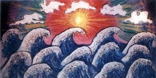 Richard Lazzara: 'sunami of enlightenment', 1991 Acrylic Painting, Visionary. sunami of enlightenment 1991, is available from 