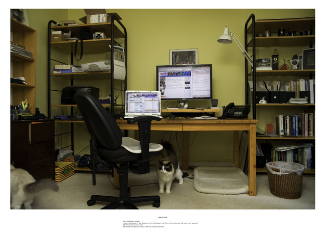 Artist Paul Litherland. 'Family Workstations ' Artwork Image, Created in 2007, Original Photography Color. #art #artist