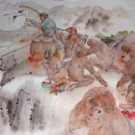 Debbi Chan Artwork journey to the West album, 2013 Artistic Book, Buddhism